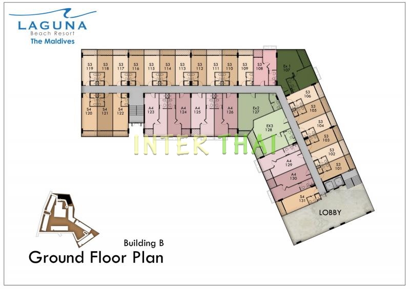 Laguna Beach Resort Maldives floor plans buildings