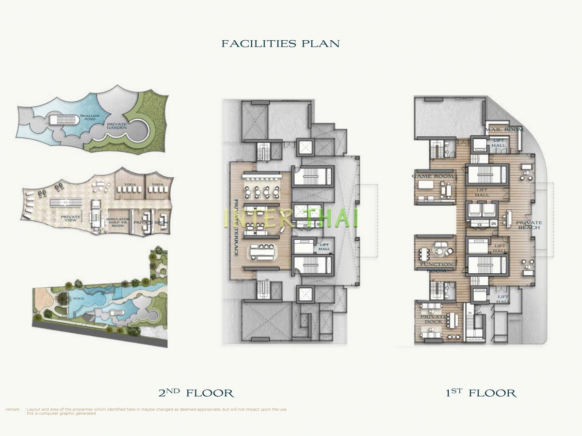 Arom Wongamat Condo - floor plans-676-2