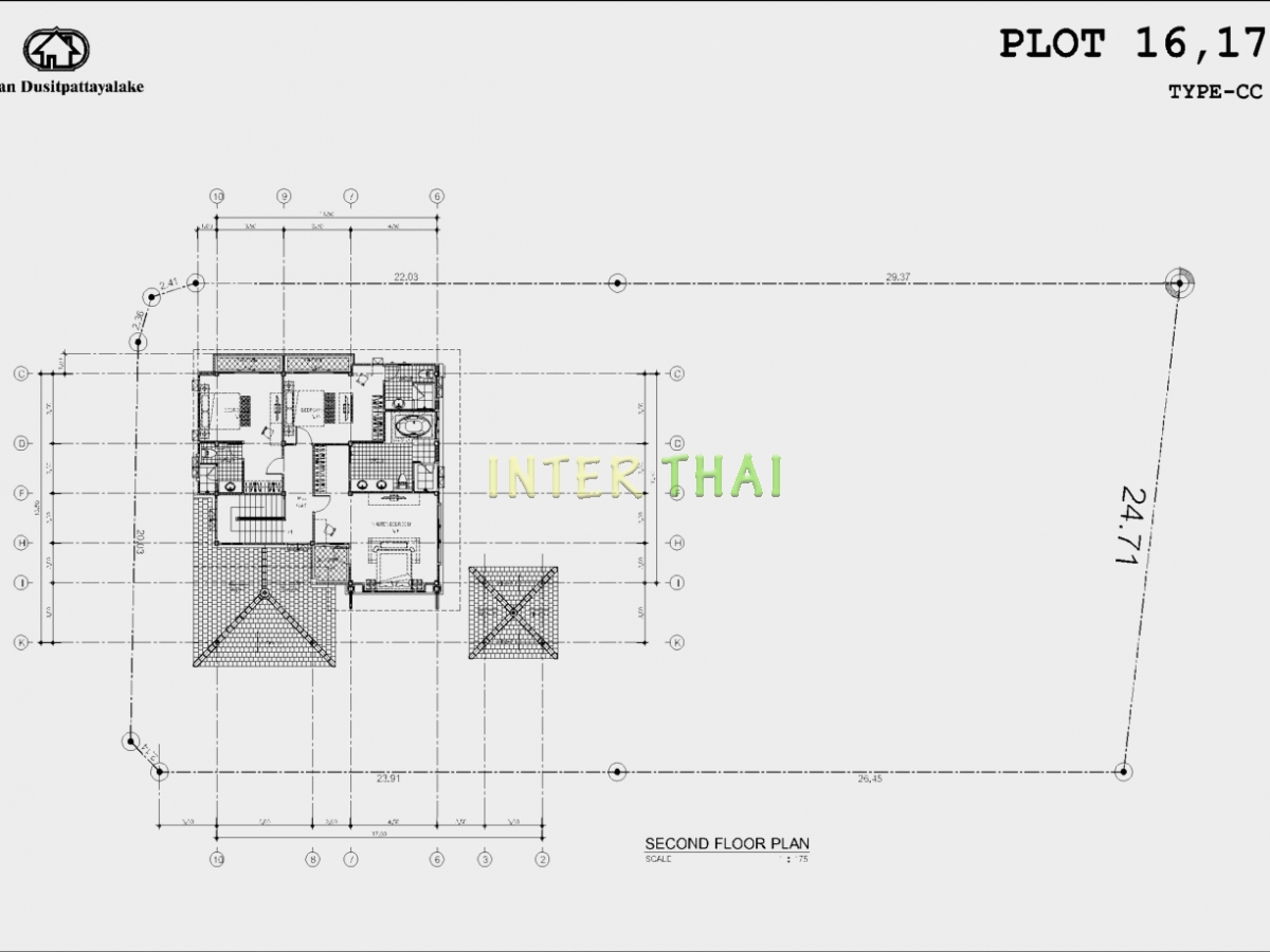 Baan Dusit Pattaya - 2-storey house 283 sqm, land plot 440-750 sqm, 4 bedroom, 4 bathroom, pool 50 sqm-84-10