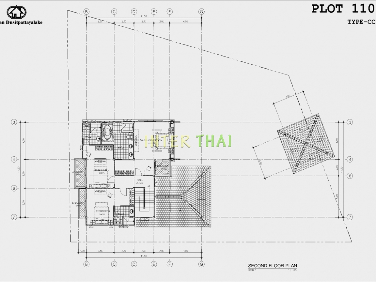 Baan Dusit Pattaya - 2-storey house 283 sqm, land plot 440-750 sqm, 4 bedroom, 4 bathroom, pool 50 sqm-84-11