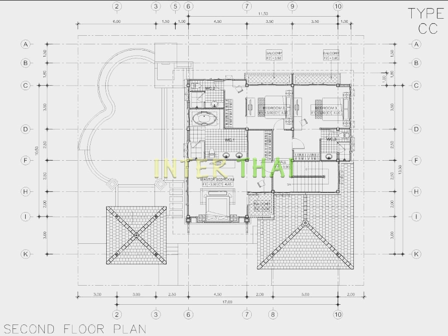 Baan Dusit Pattaya - 2-storey house 283 sqm, land plot 440-750 sqm, 4 bedroom, 4 bathroom, pool 50 sqm-84-6