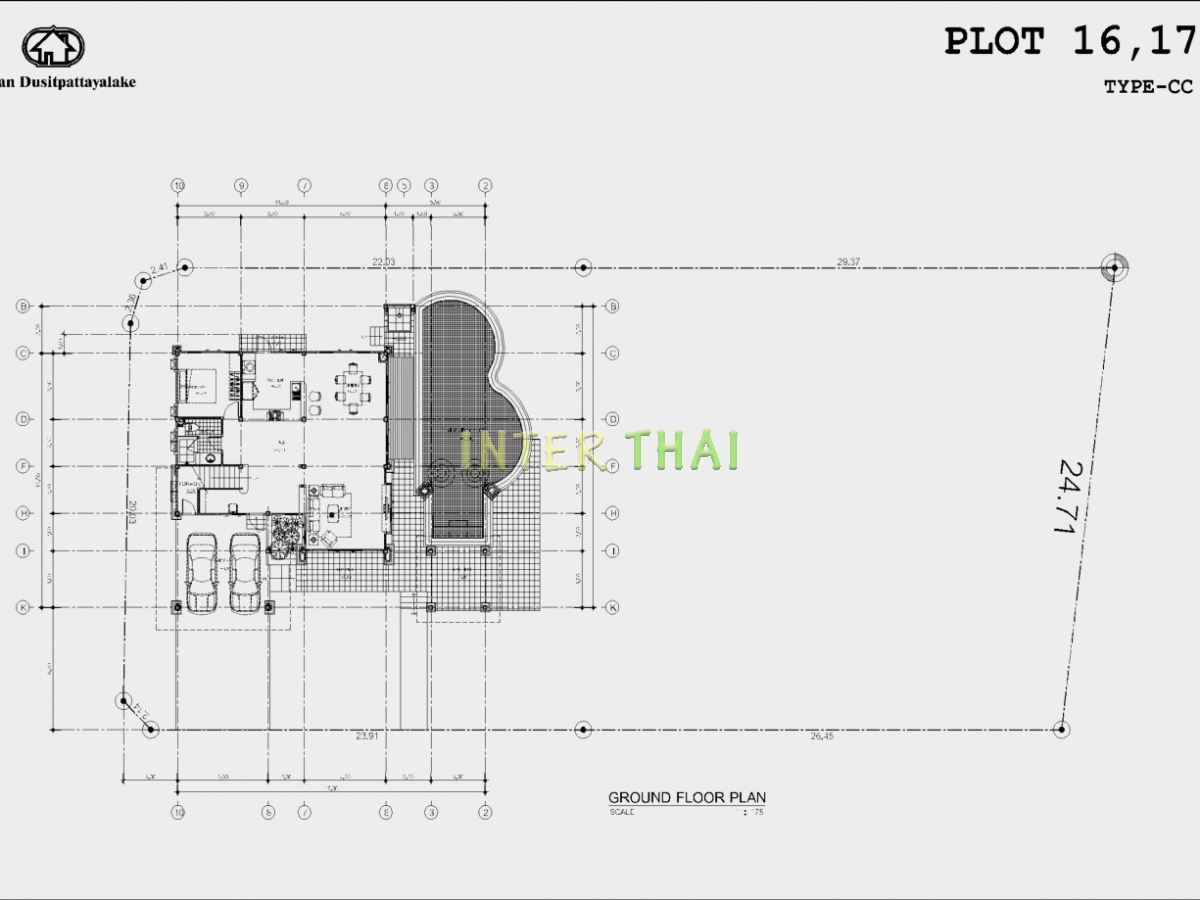 Baan Dusit Pattaya - 2-storey house 283 sqm, land plot 440-750 sqm, 4 bedroom, 4 bathroom, pool 50 sqm-84-9
