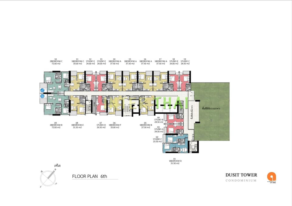 Dusit Grand Tower - floor plans-481-3
