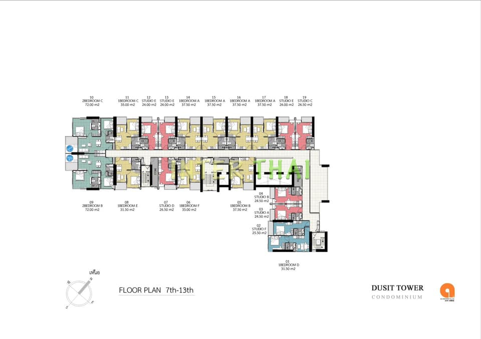 Dusit Grand Tower - floor plans-481-4