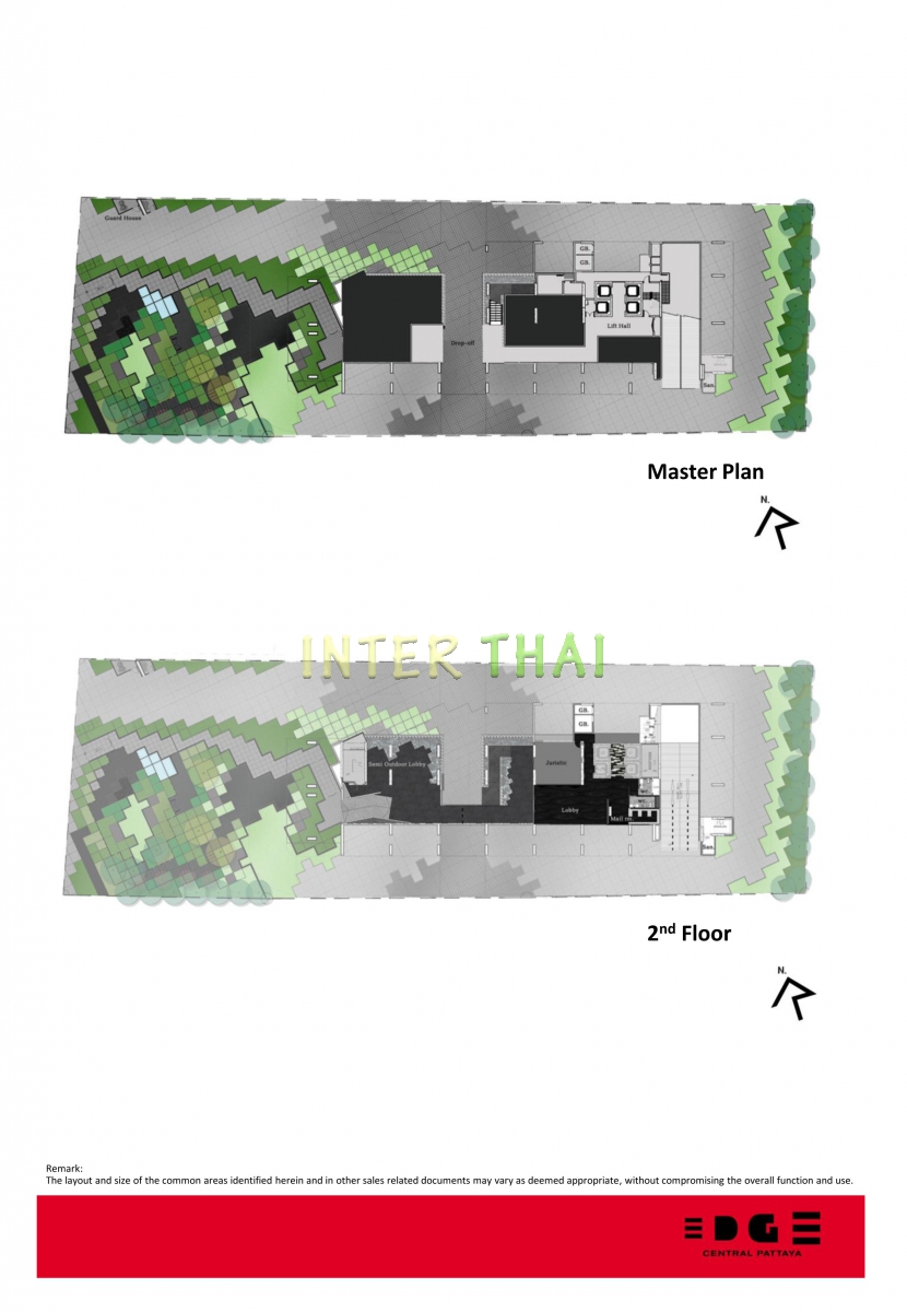 EDGE Condo Central Pattaya - floor plans-324-1