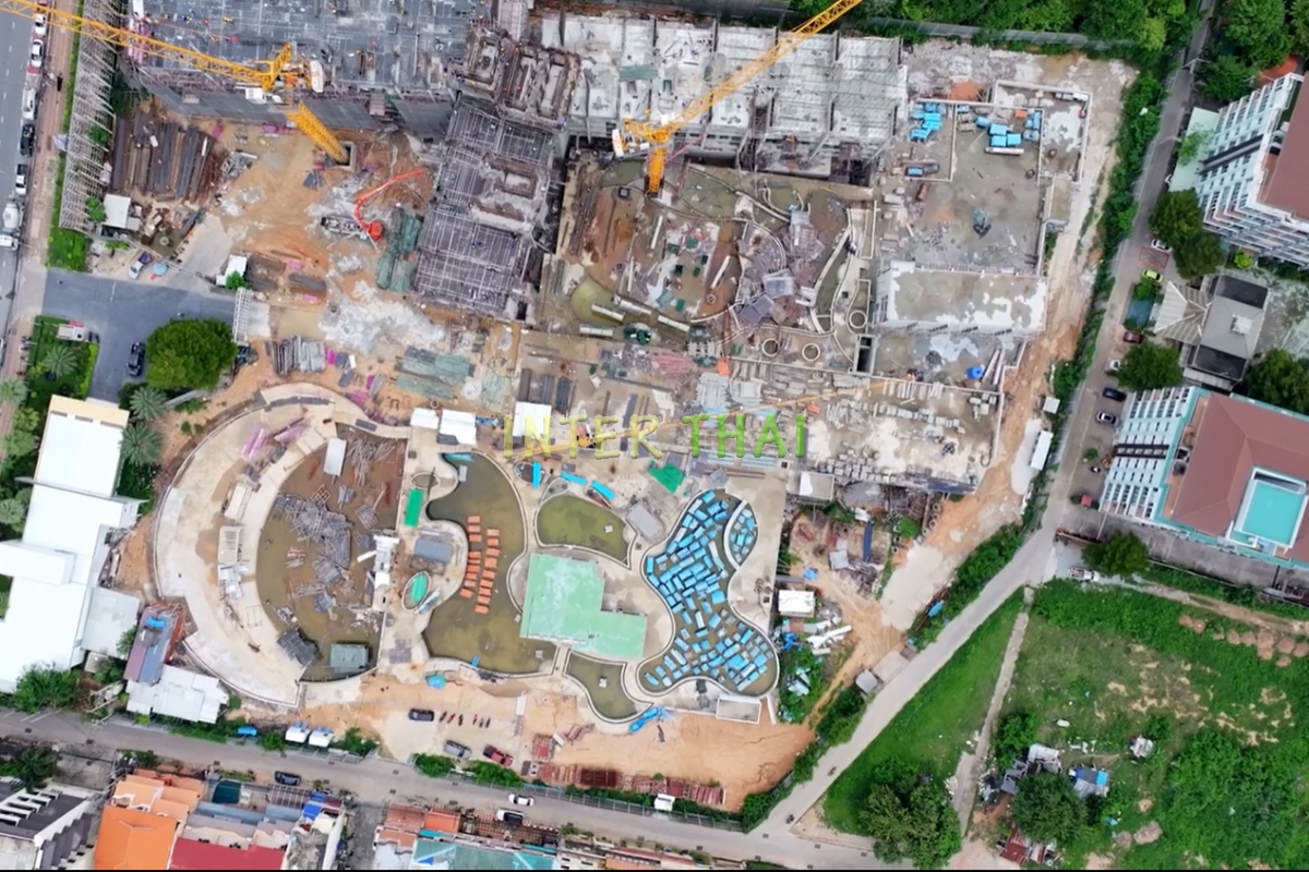 แกรนด์ โซแลร์ พัทยา - Grand Solaire Pattaya อัพเดท การก่อสร้าง-889-2