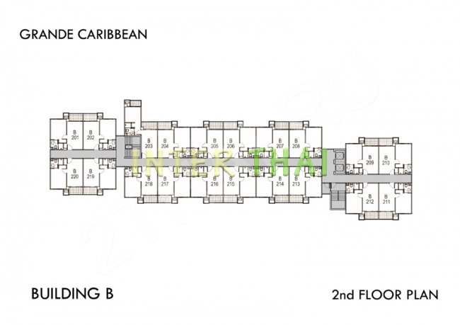 Grande Caribbean Condo - 楼层平面图-453-5
