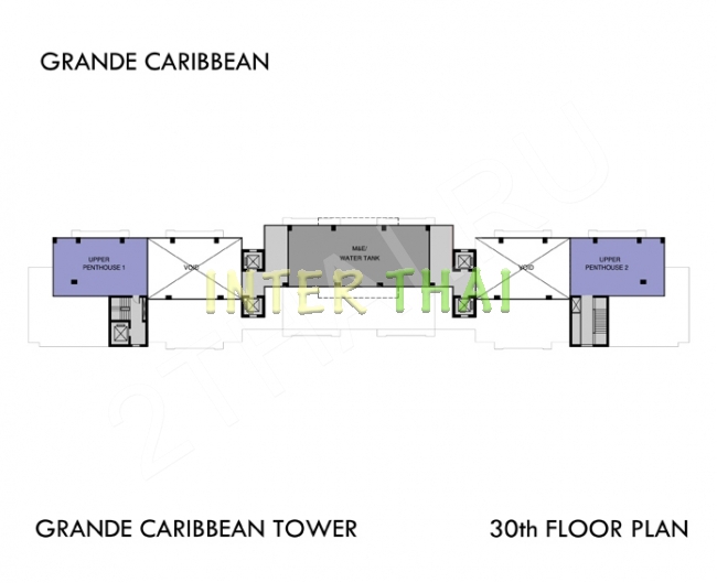 Grande Caribbean Condo - 楼层平面图 bld Cruze-454-11