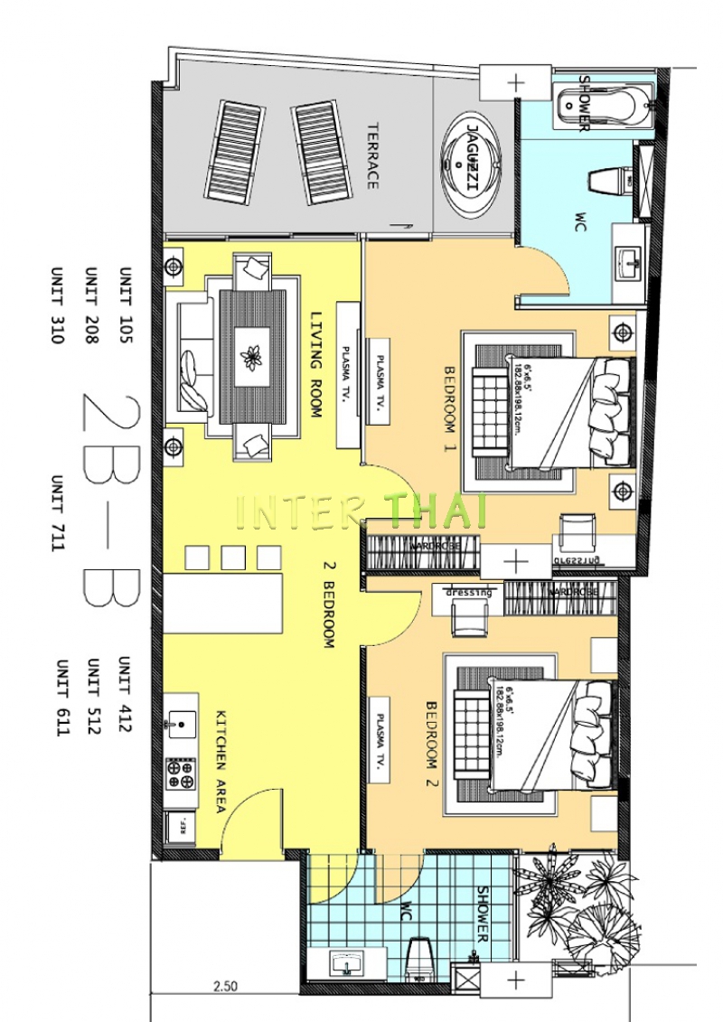 Laguna Heights - планировки квартир-427-2