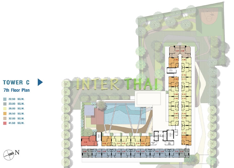 Lumpini Ville Naklua Wongamat - floor plans-440-11