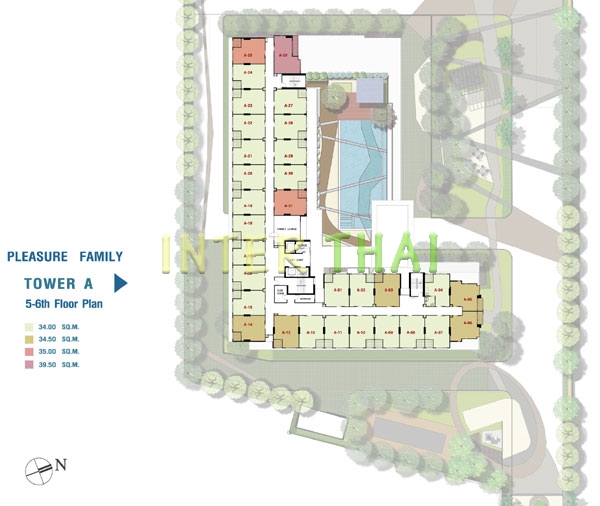 Lumpini Ville Naklua Wongamat - floor plans-440-3