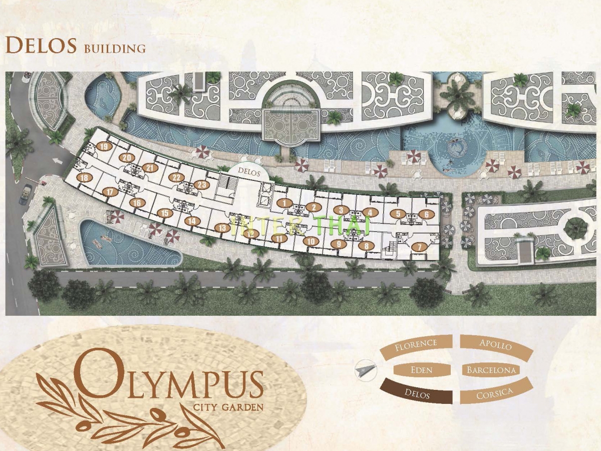 Olympus City Garden - 楼层平面图-137-6