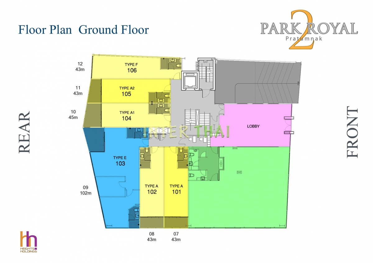 Park Royal 2 - поэтажные планы-423-2