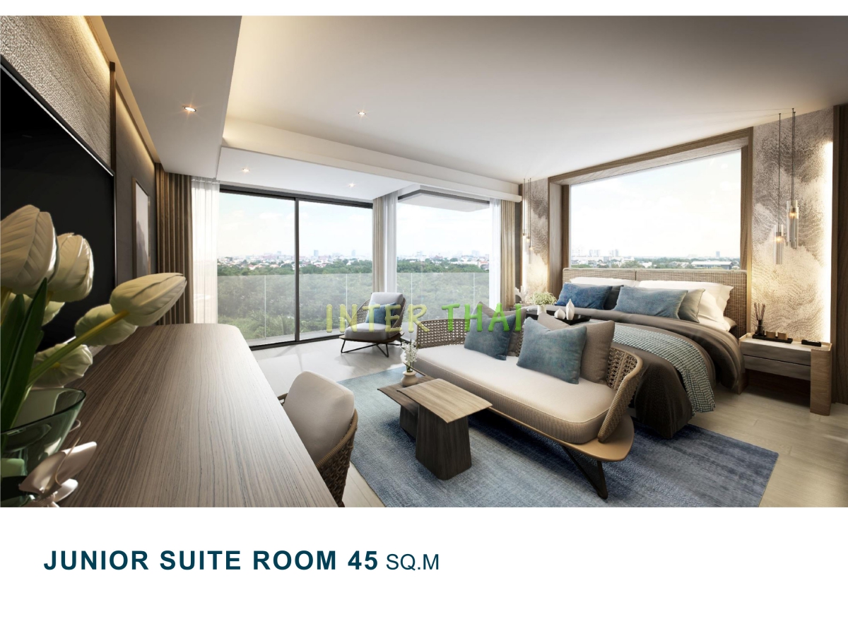 Ramada Mira North Pattaya - 1 спальные апартаменты Junior Suite type 45 кв.м-370-1