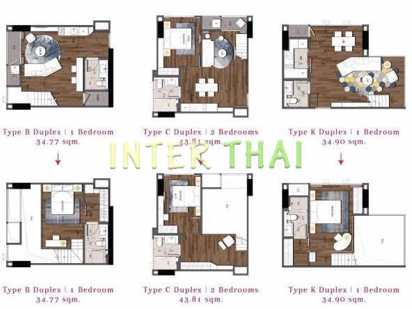 Ramada Pattaya Mountain Bay - floor & unit plans-701-2