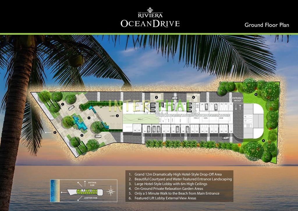 Riviera Ocean Drive - 楼层平面图-337-1