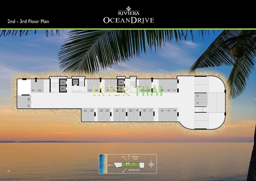 Riviera Ocean Drive - 楼层平面图-337-2