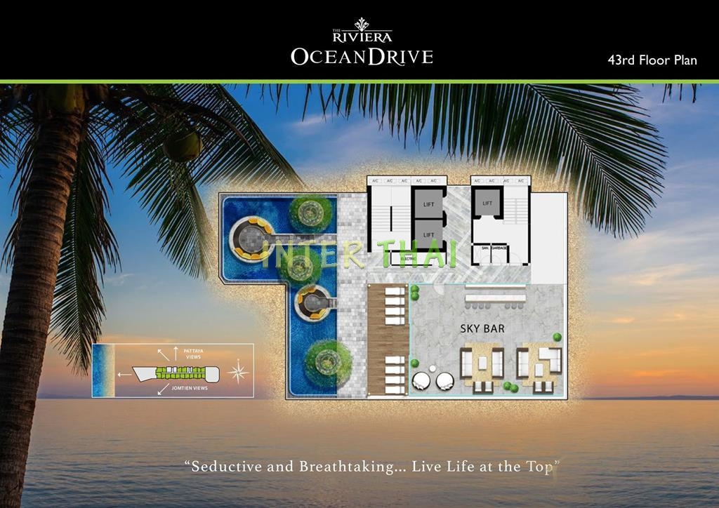 Riviera Ocean Drive - 楼层平面图-338-8
