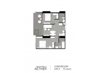 Aeras Condo - unit plans (2-bedroom) - 8