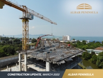 อัลบาร์ เพนนินซูลา - 2022-03 อัพเดท การก่อสร้าง - 2