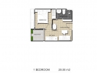 Arcadia Center Suites - планировки квартир - 3