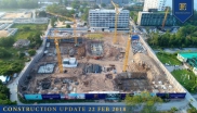 Grand Florida Beachfront - 2561-02 อัพเดท การก่อสร้าง - 2