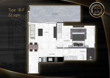 Grand Solaire Noble Condo - 1 bedroom apartment floor plans - 1
