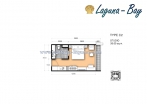 Laguna Bay 1 - планировки квартир - 5