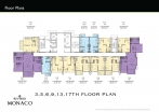 Riviera Monaco Condo - floor plans - 2