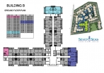 Seven Seas Condo Jomtien - floor plans - buildings A B C D - 4