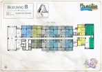 Seven Seas Le Carnival Pattaya - building B  Brasilia - floor plans (28 floors) - 2