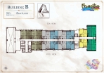Seven Seas Le Carnival Pattaya - building B  Brasilia - แปลนชั้น (28 floors) - 3