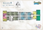 Seven Seas Le Carnival Pattaya - gebäude B  Brasilia - grundriss layout (28 floors) - 5