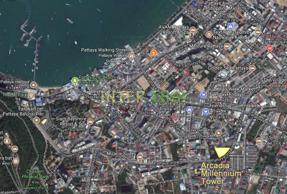 อคาเดีย มิลเลนเนียม ทาวเวอร์ - Location map-271-1