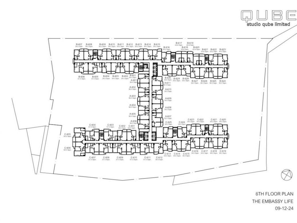 The Embassy Life Condo Pattaya - Floor plans-962-3