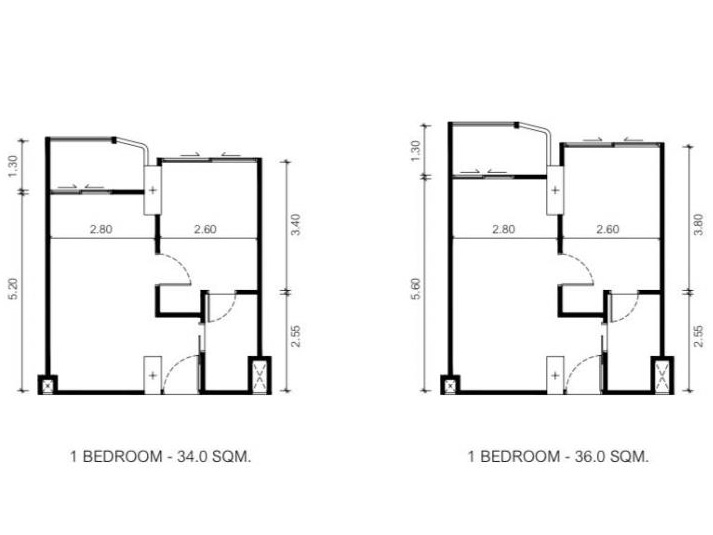 The Embassy Life Condo Pattaya - 房间平面图-963-2