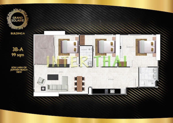 แกรนด์ โซแลร์ คอนโด พัทยา - แปลนห้อง-374-16