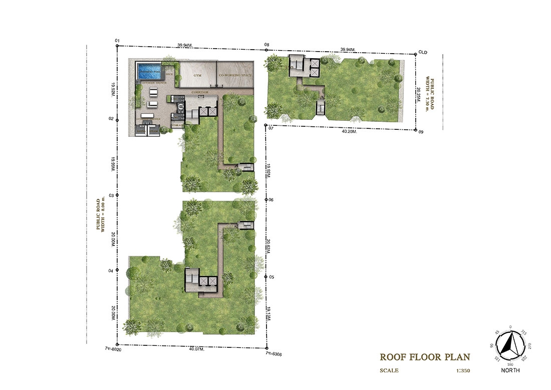Oasis Condominium - Floor plans-936-1