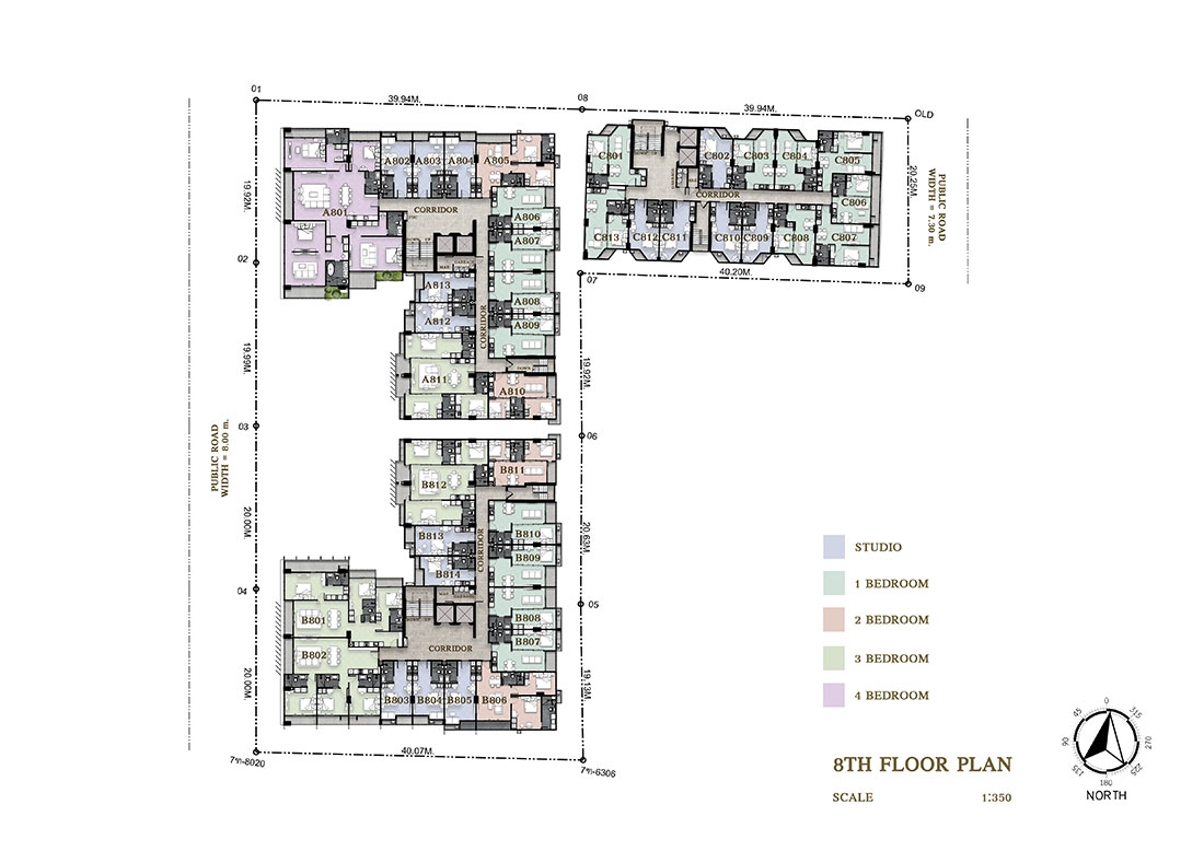Oasis Condominium - Floor plans-936-4