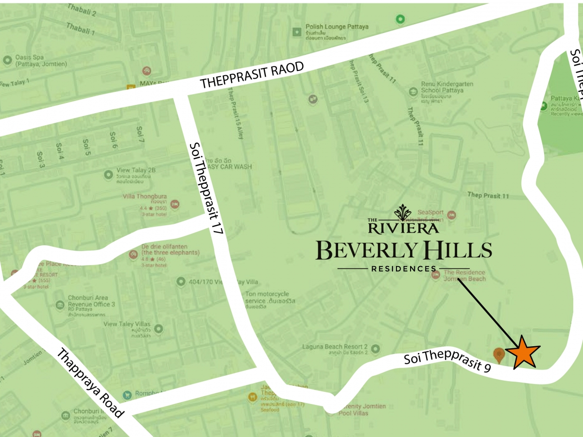Riviera Beverly Hills Condo Pattaya - Condo Project-983-3