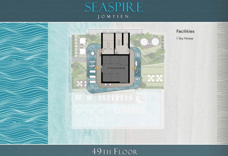 Seaspire Jomtien Condo - Floor plan-955-11