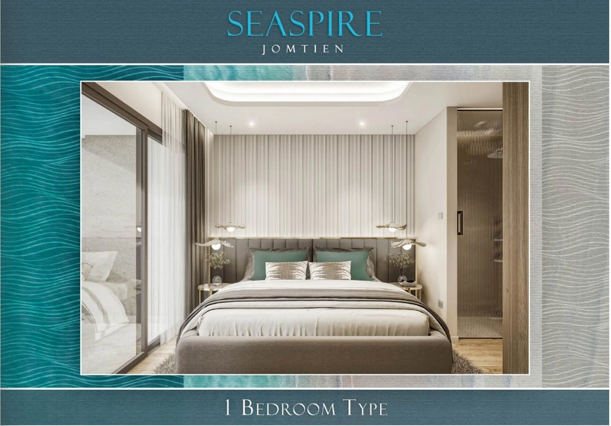 Seaspire Jomtien Condo - 1 bedroom apartment-957-4