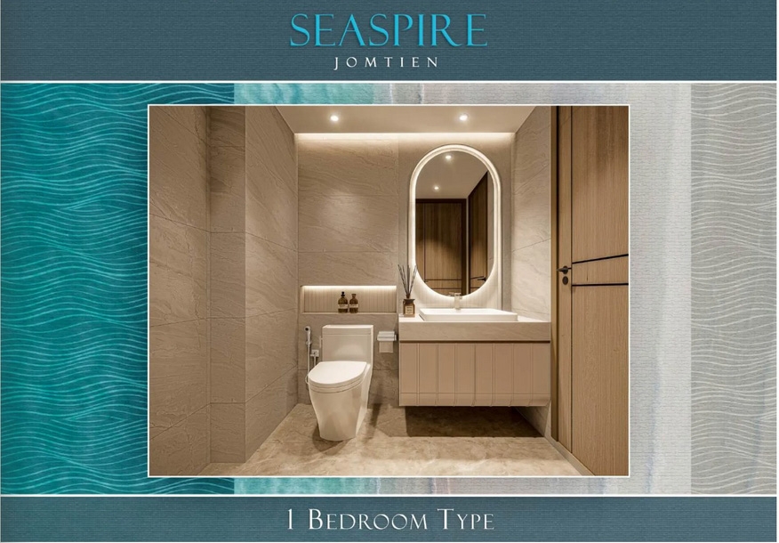 โครงการ ซีสไปร์ จอมเทียน คอนโด พัทยา - 1 bedroom apartment-957-5