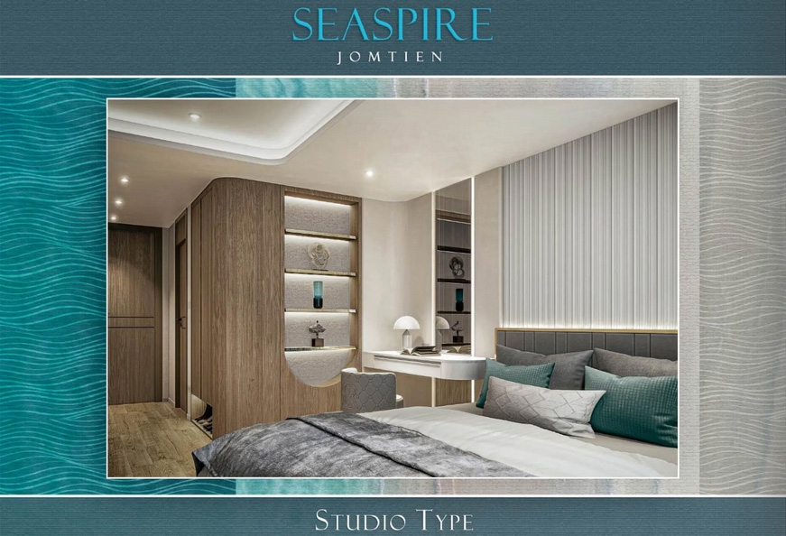 โครงการ ซีสไปร์ จอมเทียน คอนโด พัทยา - Studio room-958-4