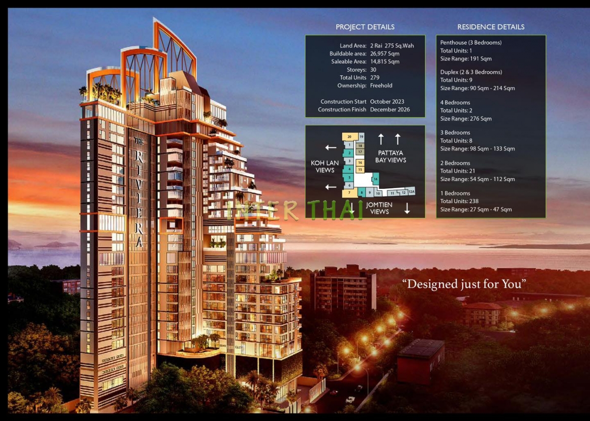 The Riviera Malibu Condo Pattaya - Проект-883-3