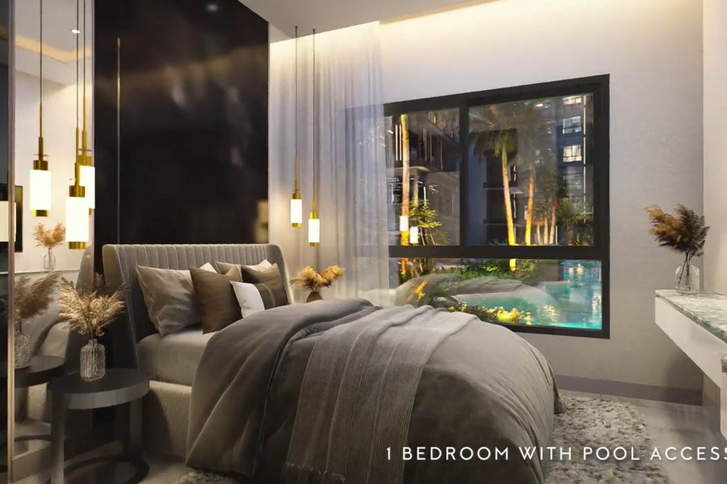 Zenith Condo Pattaya - Квартиры с 1 спальней pool access-967-2