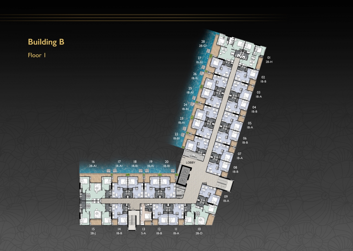 Zenith Condo Pattaya - Мастерплан-970-5