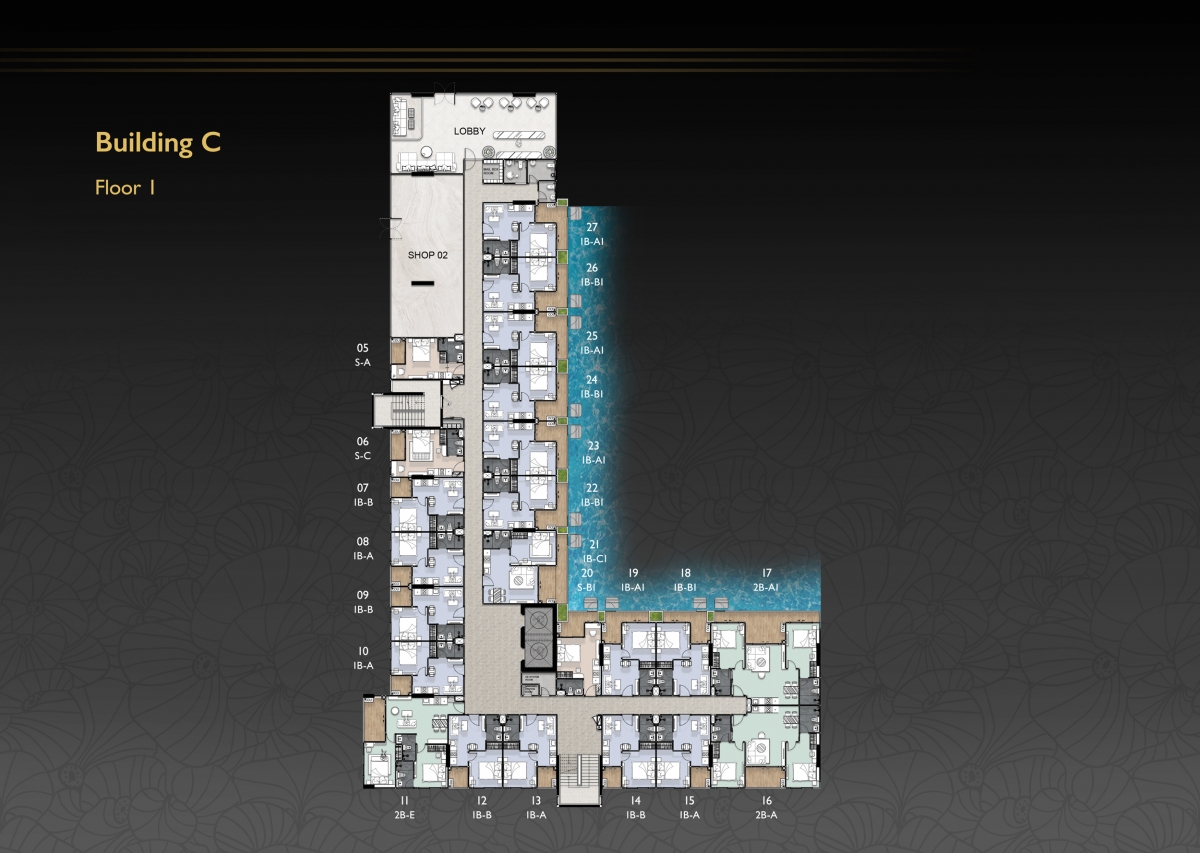 Zenith Condo Pattaya - Мастерплан-970-7