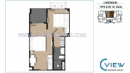 C View Boutique - планировки квартир - 2