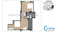 C View Boutique - планировки квартир - 6